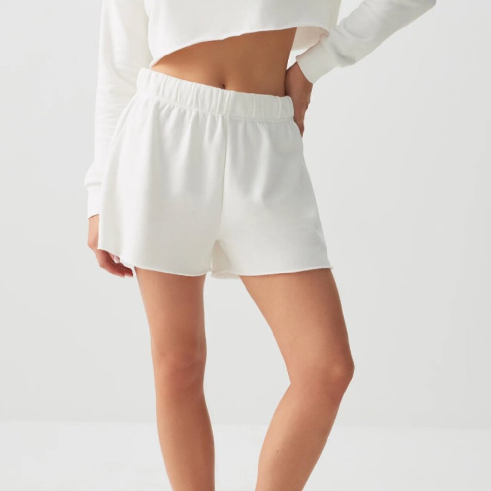 Ardene White Sweatshorts - NWT | sz S